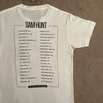 Sam Hunt 15 In A 30 Tour Tee (S)