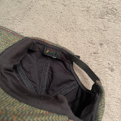 Tweed Suede Baseball Hat