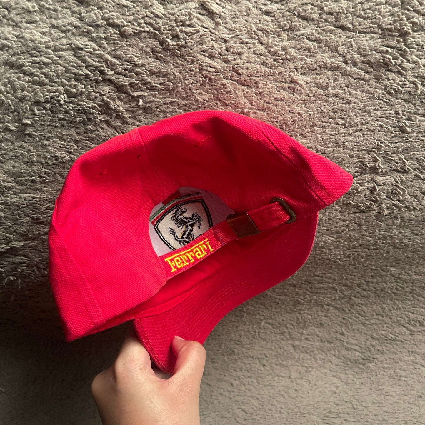 Classic Ferrari Red Hat