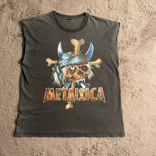Metallica Cut Sleeves Tee (2XL)