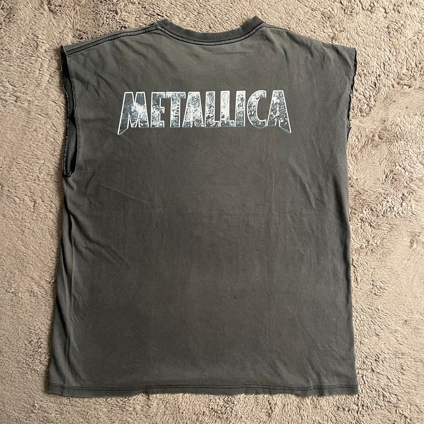 Metallica Cut Sleeves Tee (2XL)