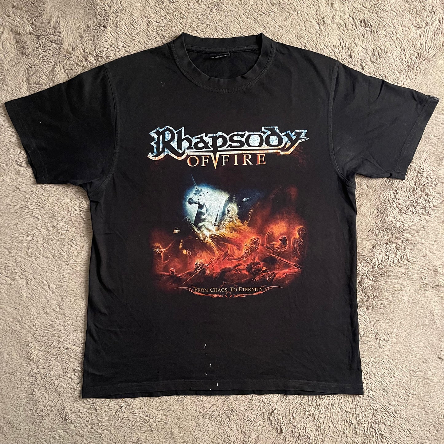 Rhapsody of Fire Metal Band Tee (L)