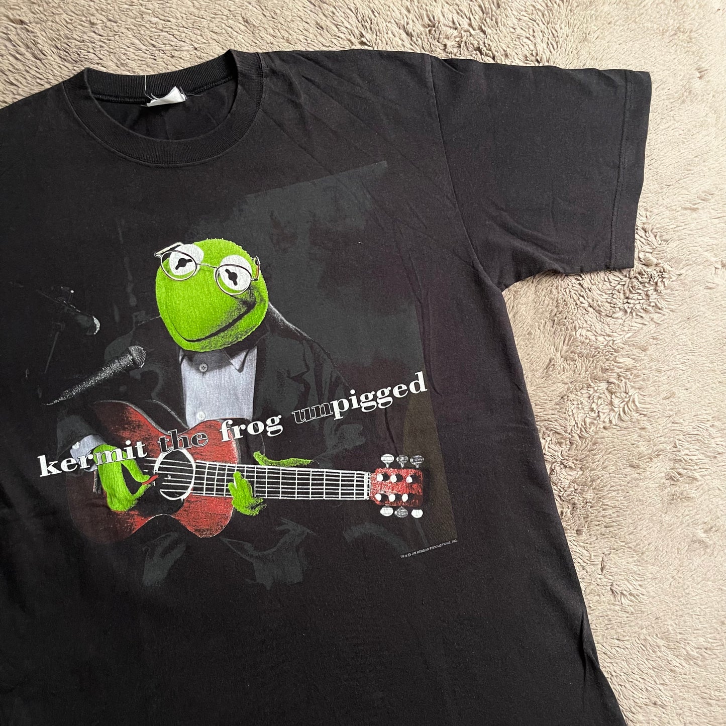 The Muppets: Kermit the frog Unpigged Vintage Tee (XL)