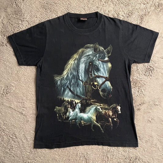 Horse Print Tee (M)