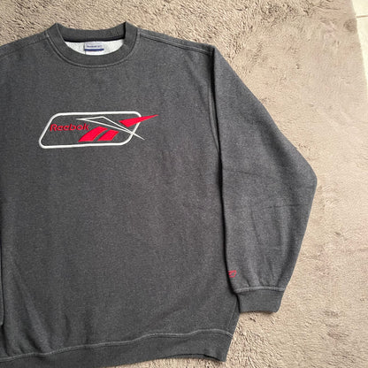 Vintage Reebok Logo Crewneck (XL)