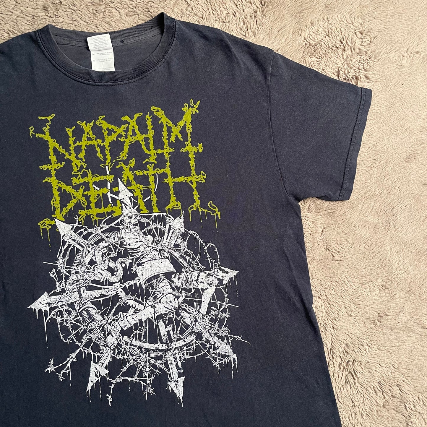 Napalm Death 'Smash A Single Digit' Tee (M)
