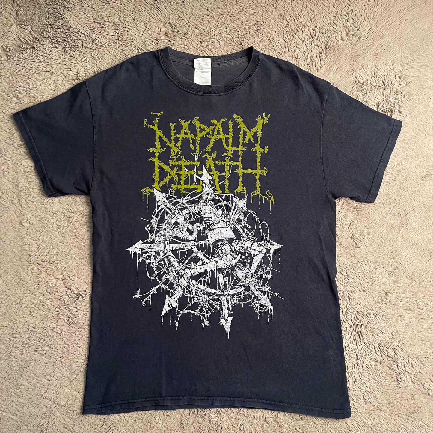 Napalm Death 'Smash A Single Digit' Tee (M)