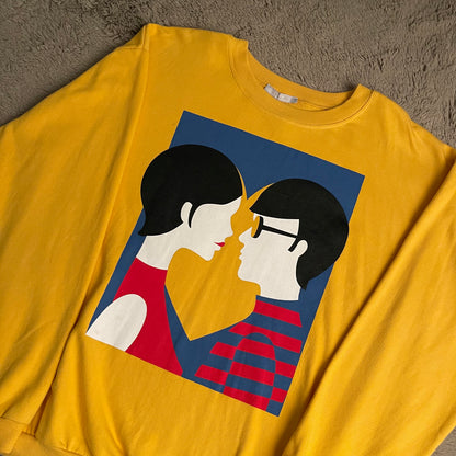 ZARA Graphic Design Crewneck (M)