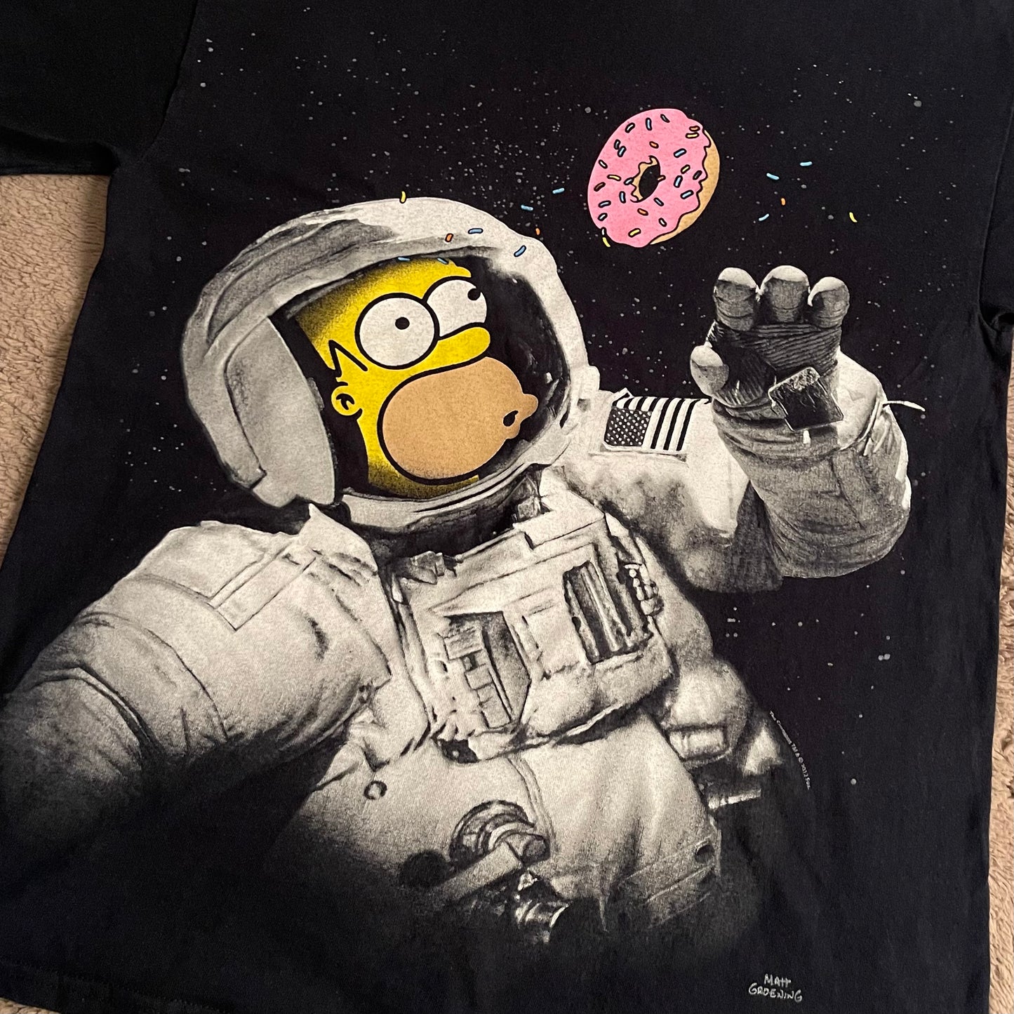 The Simpsons: Homer In Space Tee (L)