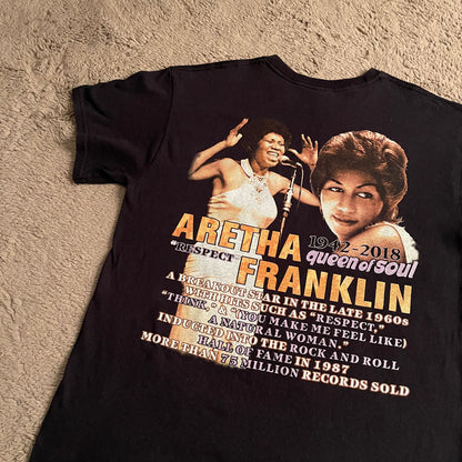 Aretha Franklin "Queen of Soul" Tee (M)
