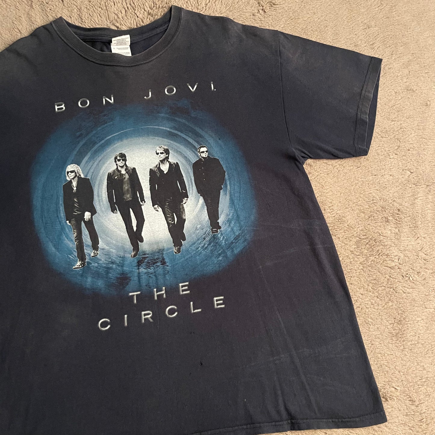 Bon Jovi The Circle 2010 World Tour Tee (L)