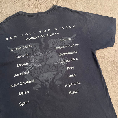 Bon Jovi The Circle 2010 World Tour Tee (L)