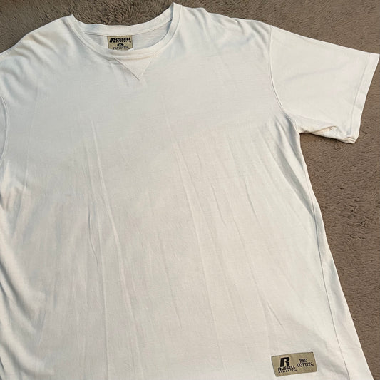 Russell Athletic Plain White Tee (L)