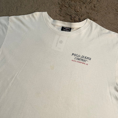 Polo Ralph Lauren White Tee (L)