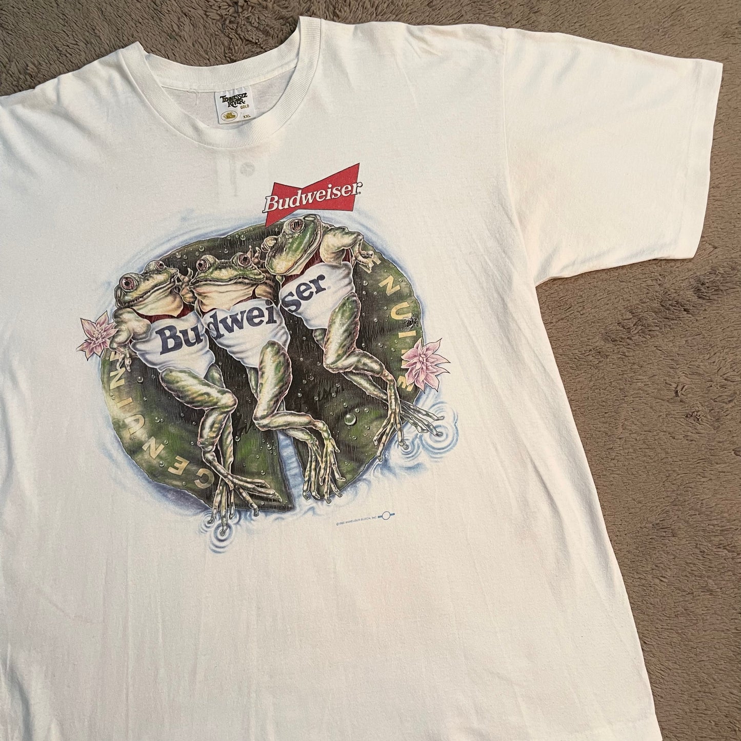 1995 Budweiser Frogs Vintage Tee (2XL)