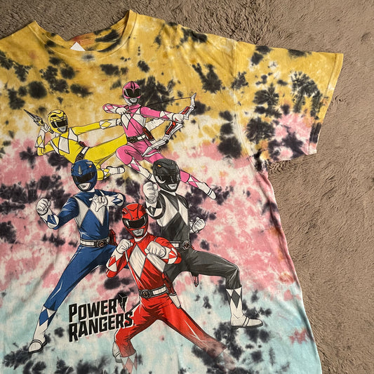 Power Rangers Tie-dye Tee (2XL)