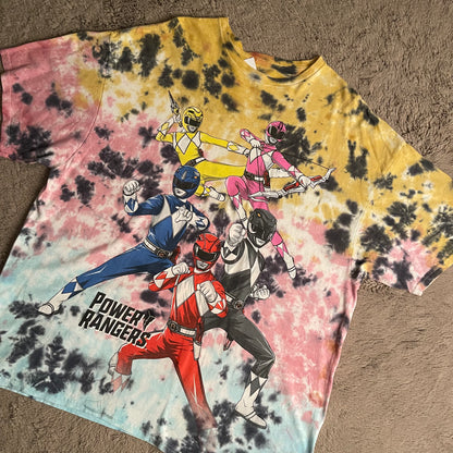 Power Rangers Tie-dye Tee (2XL)