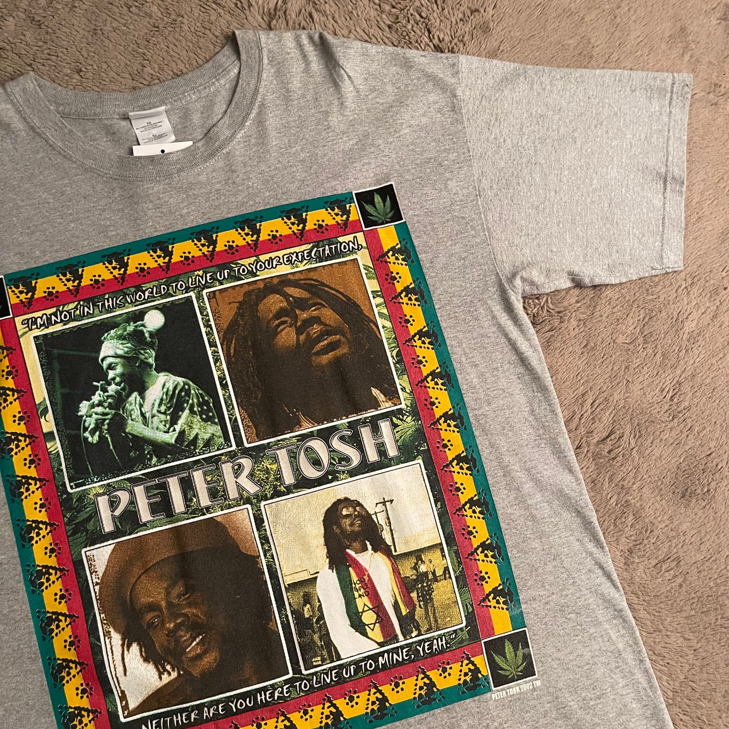 2002 Peter Tosh Collage Vintage Tee (XL)