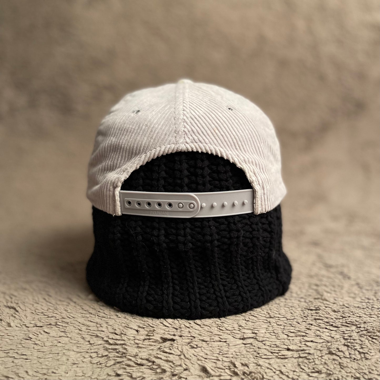 White Dockers Corduroy Hat