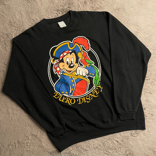 Euro Disney Mickey Mouse Crewneck (L-XL)