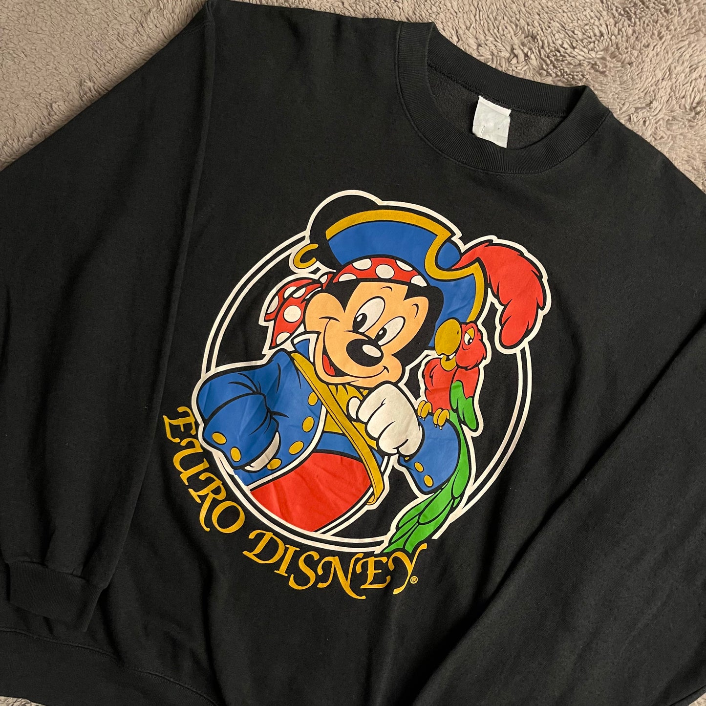 Euro Disney Mickey Mouse Crewneck (L-XL)