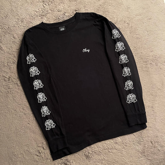 OBEY Roses Long Sleeve Shirt (M)