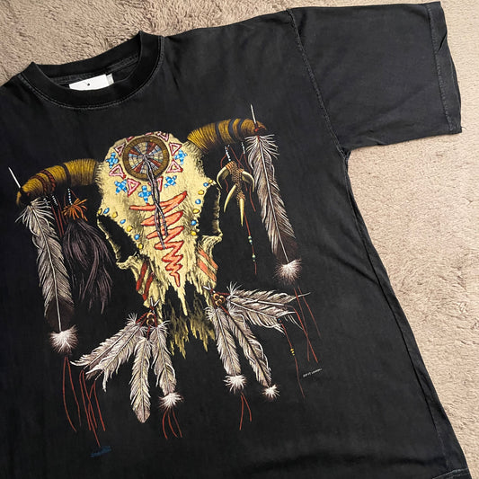 Buffalo Skull Graphic Tee (XL)