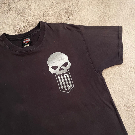 Harley Davidson Scotland Skull Tee (L)