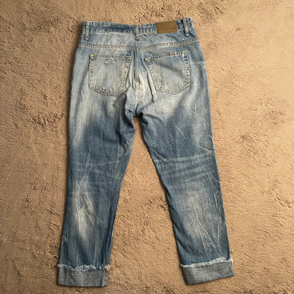 ZARA MAN Paint Splattered Jeans (W32/L36)
