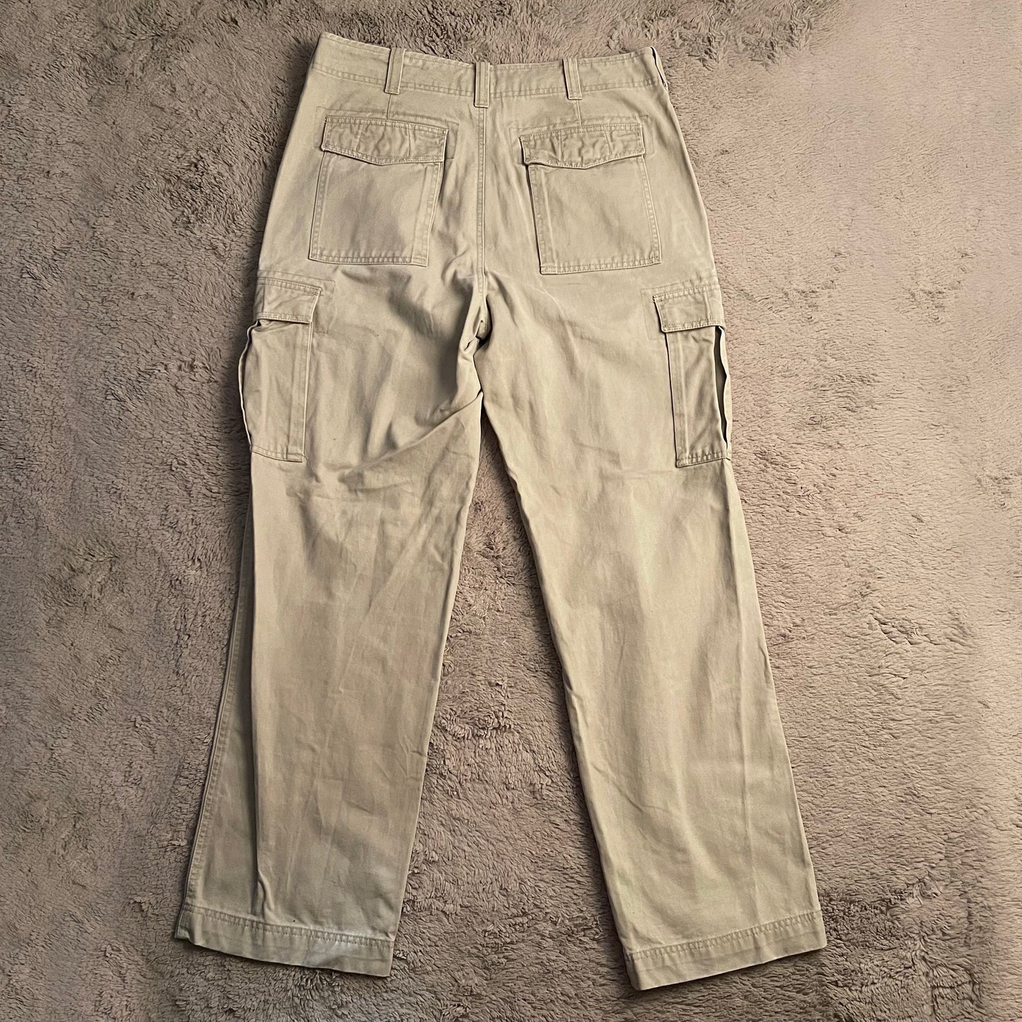 CHINOS Sandy Beige Cargo Pants (W36/L43)