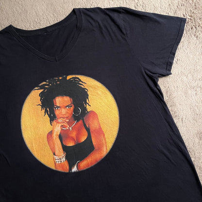 Lauryn Hill V-neck Tee (XL)