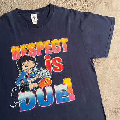 Betty Boop "Respect Is Due" Tee (XL)