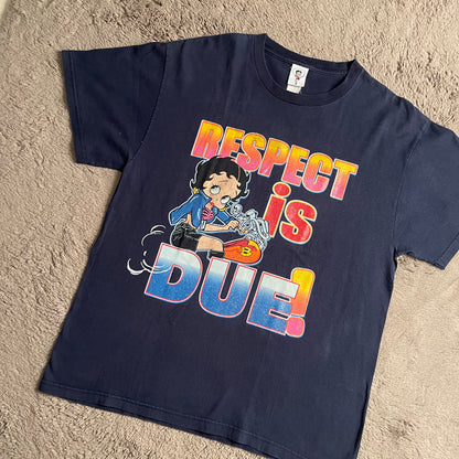 Betty Boop "Respect Is Due" Tee (XL)