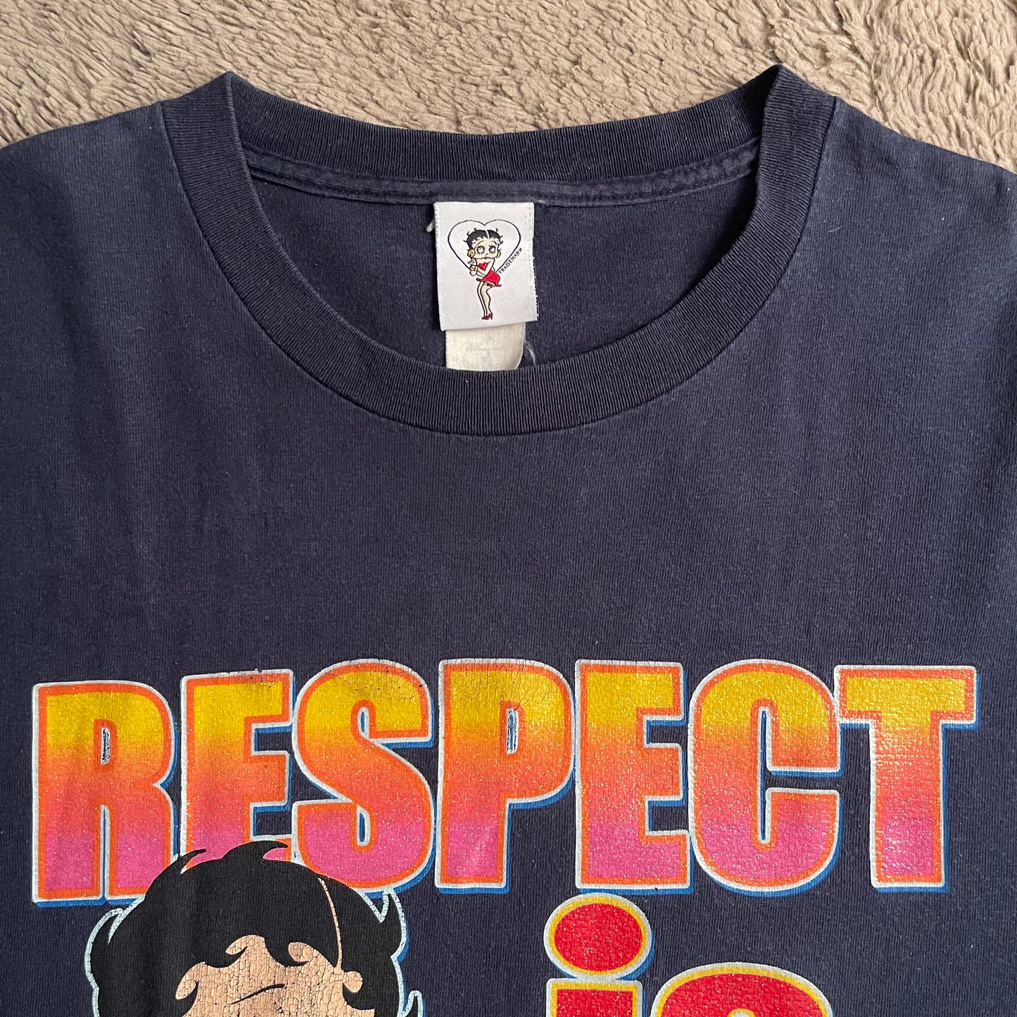 Betty Boop "Respect Is Due" Tee (XL)