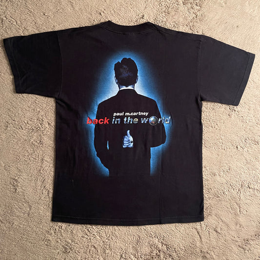 2003 Paul Mc Cartney "Back In The World" Vintage Tee (L)