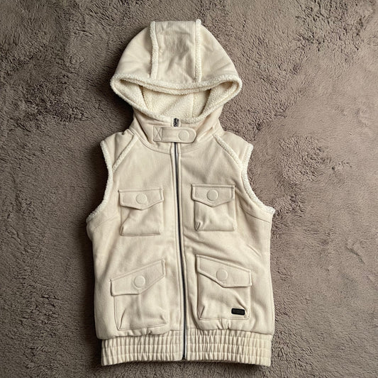 Oakley Sherpa Hoodie Vest Jacket (S)