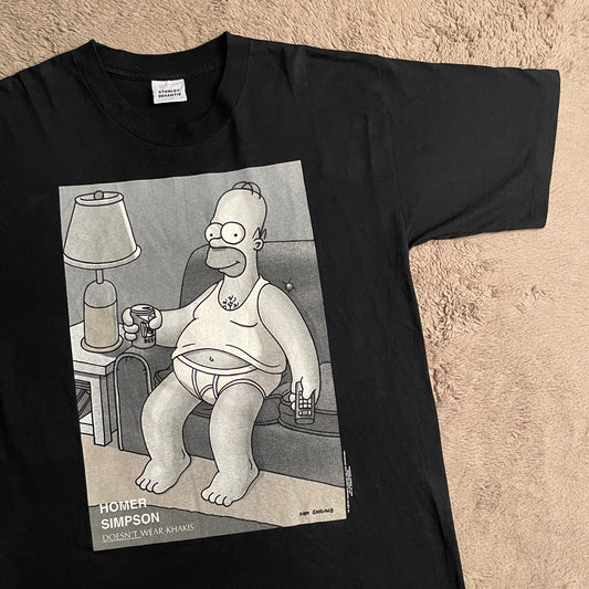 1995 Stanley Desantis Homer Simpson Vintage Tee (2XL)