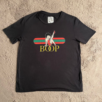 Betty Boop Gucci Logo Inspired Tee (L)