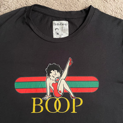 Betty Boop Gucci Logo Inspired Tee (L)