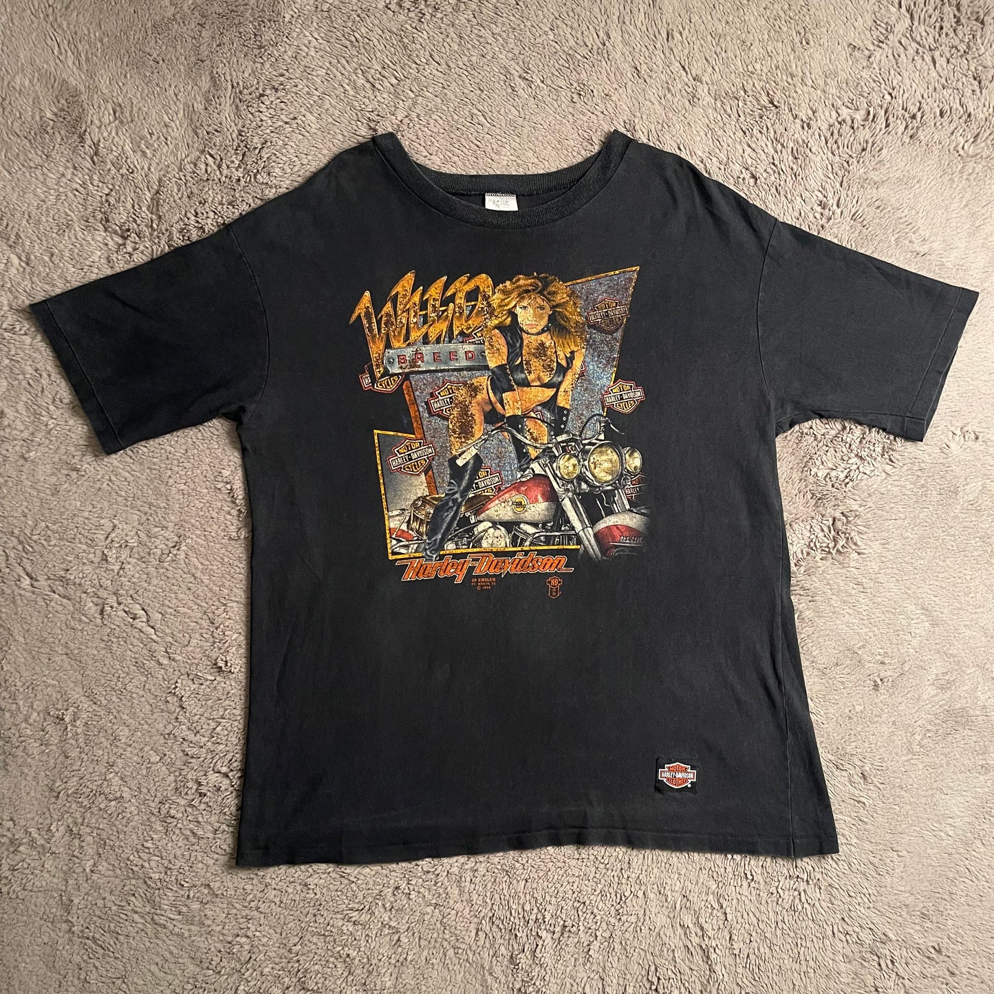 1988 Harley Davidson Wild Breed Vintage Tee (L)