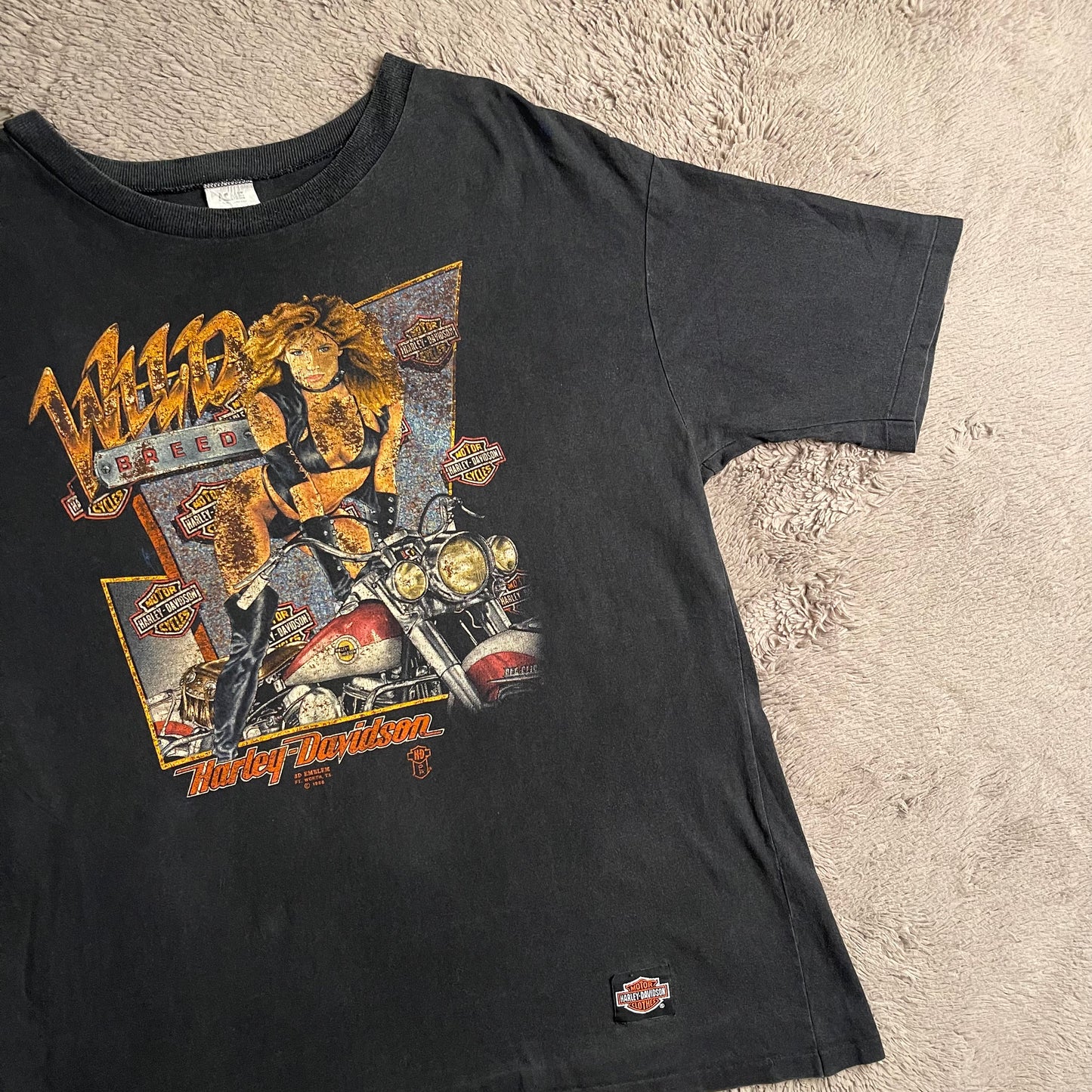 1988 Harley Davidson Wild Breed Vintage Tee (L)